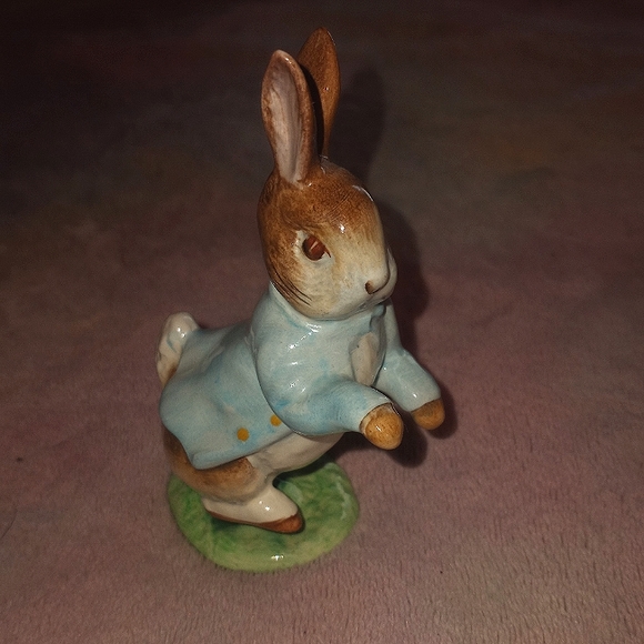 beswick Other - Rare VINTAGE PETER RABBIT BEATRIX POTTER BESWICK 100 ANNIVERSARY FIGURINE